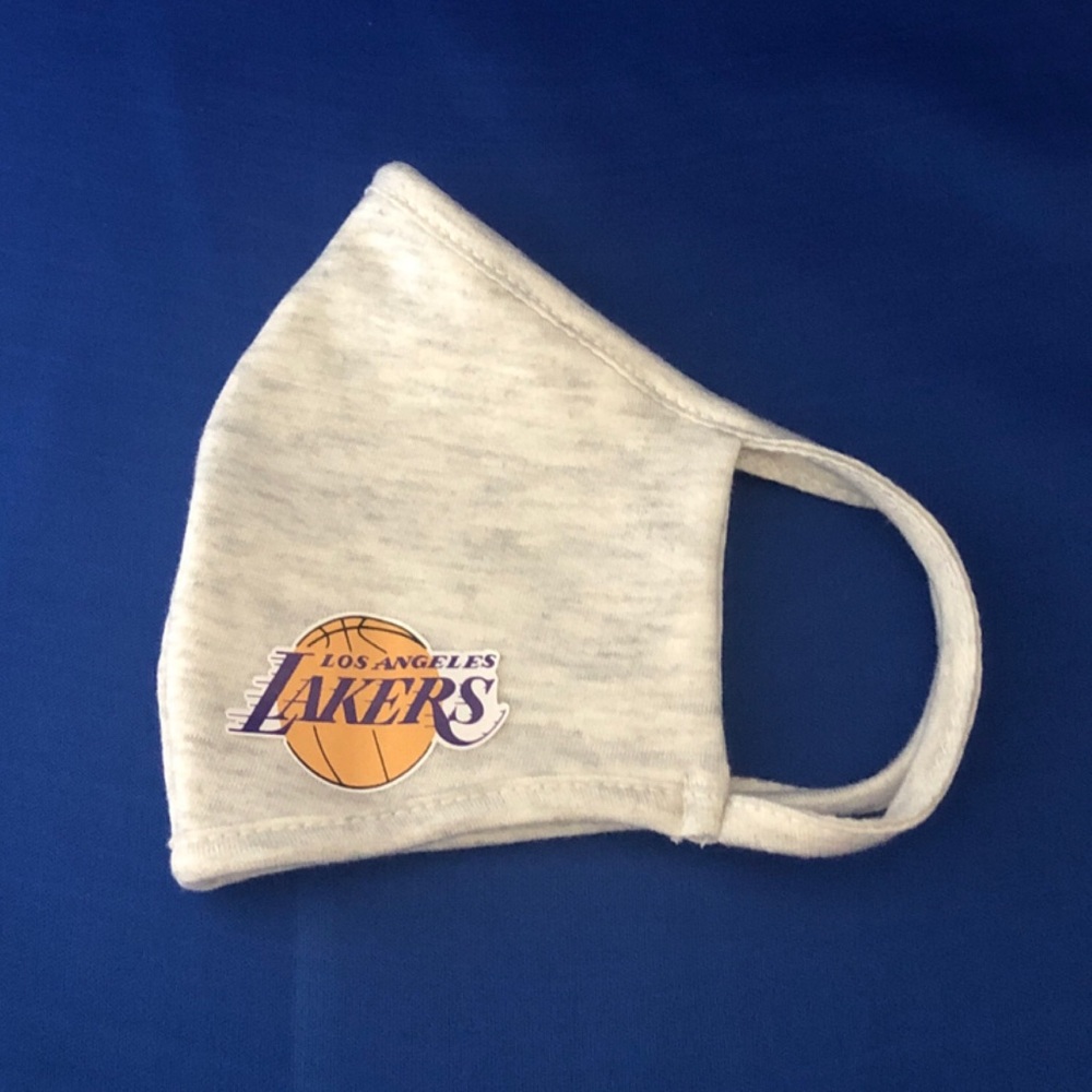 Double Layer Mask Lakers Logo